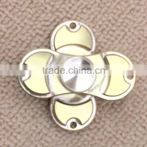 China Supplier OEM Metal Copper Hand Fidget Spinner Toy thumbnail-2
