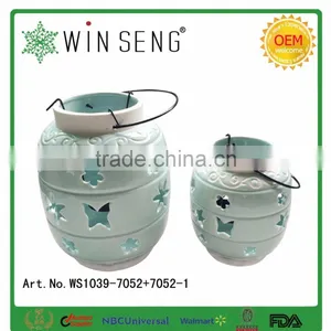 Personalized Ceramic Craft Candle Holder of Jar Shape thumbnail-2