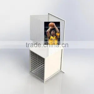 C8579 Free Standing 10 Panel 26x37 Poster Picture Photo Display Rack thumbnail-1