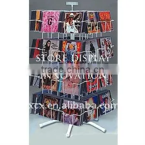 Desk Top Revolving CD Rack With 32 Holders thumbnail-1