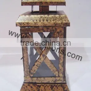 Home Decoration Black Metal Lantern/candle Holder thumbnail-5