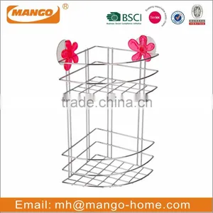 Flower Suction Decorative Suction Flower Metal Wire Toilet Paper Roll Holder thumbnail-5