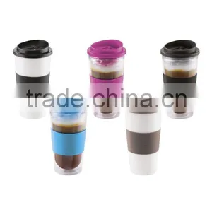 Double Wall Cup to Go/Thermo Coffee Mug thumbnail-1