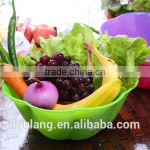 Wholesale Plastic Fruit Vegetable Basket / Plastic Fruit Vegetable Storage Basket thumbnail-5
