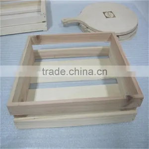 Modern Style Pine Wooden Storage Box Wooden Crates thumbnail-3