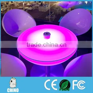 Waterproof LED Bar Table PE Material Led Coffee Table thumbnail-3