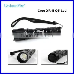 UniqueFire Cree XR-E Q5 LED Aluminum Hand Mini Shake Flashlight thumbnail-1