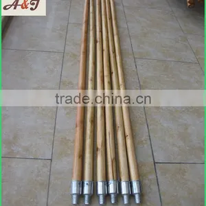 Lacqur Painted Wooden Pole for Brushes Metal Screw thumbnail-2