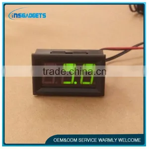 Red/Blue/Green Digital Tube Embedded Digital Thermometer DC4.5-12V Powered Embedded Digital Thermometer thumbnail-1