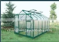 Aluminum Greenhouse With Two Roof Windows thumbnail-1