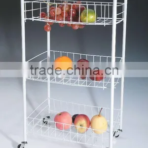 125-42 3-tier Dipped Plastic Storage Shelf thumbnail-1