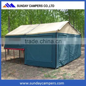 Custom 2017 Hot Sale Outdoor 4x4 Camping Folding Caravan Trailer thumbnail-1