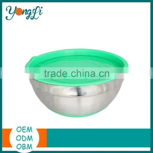 Cheap Mixing Silicone Mixing Bowls Stainless Steel Kitchen Tools thumbnail-3