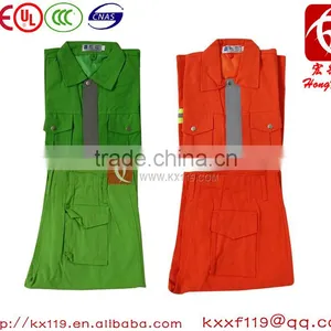 97type Green Orange Comfortable Cotton Fire Fighting Security Uniform thumbnail-3