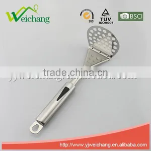 WCJ642 STAINLESS STEEL Utensil , Potato Masher ,welding,high Quality,mirror,finishing thumbnail-1