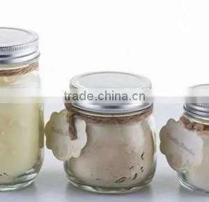 Apple Arome Home Decoration Use and Aromatherapy Type Scent Glass Jar Candle With Lid thumbnail-5