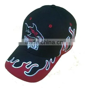 Cotton Sun Hat With Applique Embroidery thumbnail-1