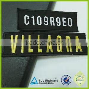 Cheap Custom Embroidered Name Patch for Uniform thumbnail-1