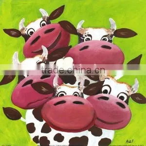 Cartoon Wall Decals Cows thumbnail-1