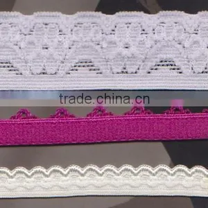 Textile Accessories Wholesale Knitted Elastic Webbing for Lingerie Used thumbnail-1