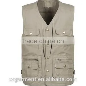 2017 OEM Unisex Cameraman Vest Waistcoat Uniform thumbnail-1