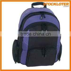 Canvas Laptop Backpack Stock Sport Backpack Supplier in China 150603g thumbnail-1
