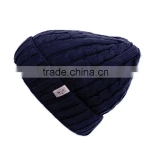 Hot Selling Brand New Custom Polar Fleece Beanie Hat Wholesale thumbnail-2