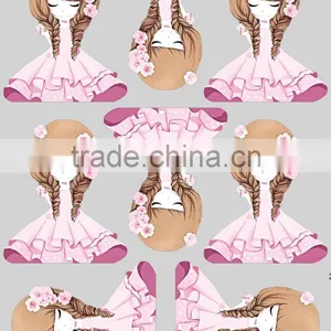 China Custom High Quality Heat Transfer Printed T-shirt Labels or Heat Transfer thumbnail-3