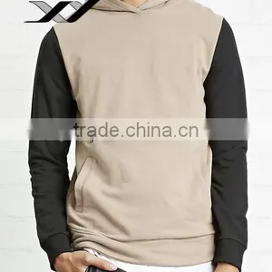 Fashion Cotton Patchwork Men Hoodies thumbnail-1