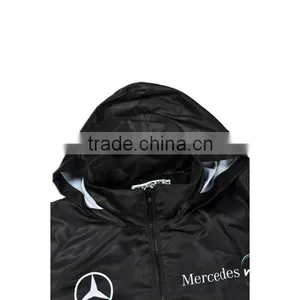 Waterproof Breathable Jacket Best Cotton Custom Satin Bomber Jacket thumbnail-6