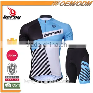 BEROY Pro Team Race and Club Quick Dry Cycling Kit,unisex Bike Sportswear Short Sleeve thumbnail-1