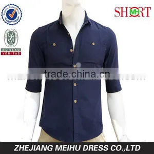 Breathable Elegant Washed Spring Light Oxford Shirt thumbnail-1