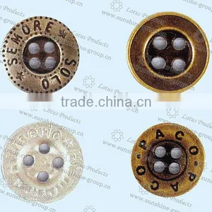 Brass Button Alloy Button thumbnail-1