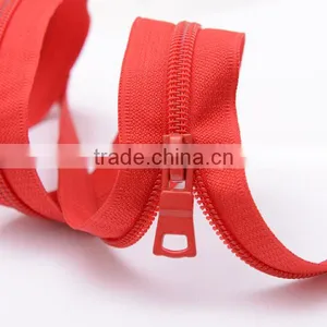 #7 Open End Two Way Nylon Coil Zipper thumbnail-2