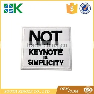 Wholesale Clothing Patches Custom Letter Sew on Iron on Patches for Cap Accessory thumbnail-1
