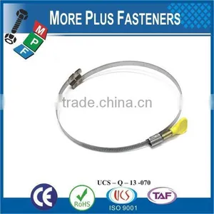 Made in Taiwan Stainless Steel Strong Stainless Steel Hose Clamps Flexible Hose Clamp Bridge thumbnail-5