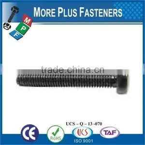Made in Taiwan Black Nylon Philips Slotted Polycarbonated Slotted Stainless Steel Slotted Drive Binding Head Machine Screw thumbnail-6