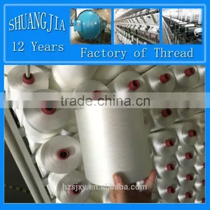 150d/3 Polyester Raw White Bright Embroidery Thread thumbnail-1