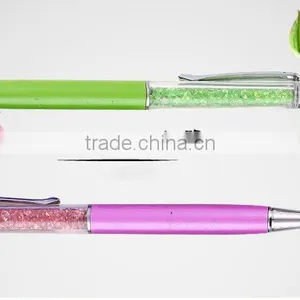 Latest New Modern Promotional Crystal Metal Ball Pen Gift thumbnail-2