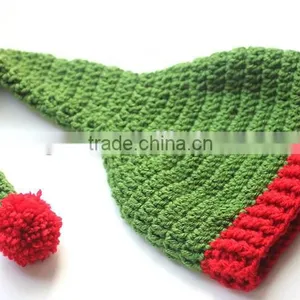 Kid Diy Crochet Kit Christmas Tree Tail Blanket and Elf Hat thumbnail-2