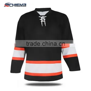 Design Your Own Cheap Team Ice Hockey Jersey China,embroidered Hockey Jerseys thumbnail-1