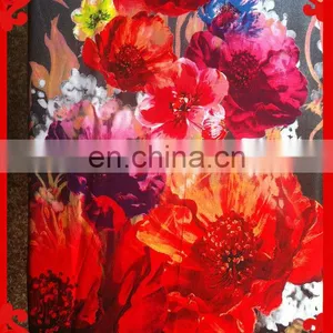 2014 Fashion Latest New Italy Design Pattern 100% Viscose High Copy of Digital Printed Fabrics for Shirt thumbnail-1