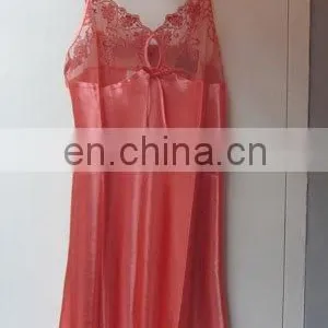 2015 Red Satin Sexy Lingerie Babydolls thumbnail-1