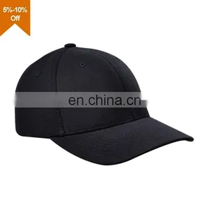 High Profile Leather Strap Back Baseball Cap thumbnail-1