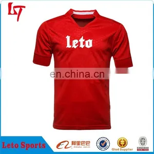 OEM Supply Small MOQ Rugby Shirt ,red Polyester Rugby Jerseys Dry Fit Custom Rugby Playing Shirt , Sublimated Rugby Jerseys thumbnail-1