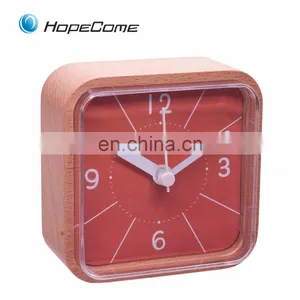 Custom Design Wooden Table Clock With High Quality thumbnail-6