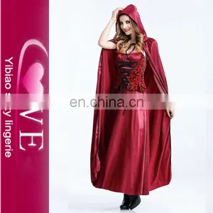 Glamorous Sexy Halloween Cape Red Riding Hood Costume thumbnail-1