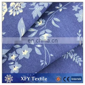 Wholesale Linen Cotton Blend Printed Fabric thumbnail-2