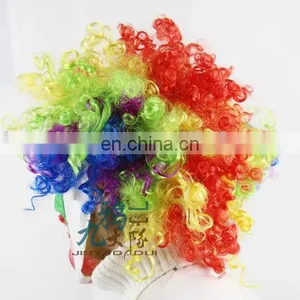Scary Horror Clown Mask With Wigs thumbnail-3