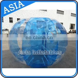 2017 Hot-selling Half Color Inflatable Green Bumper Battle Ball Bubble Bowling Ball Suits thumbnail-1